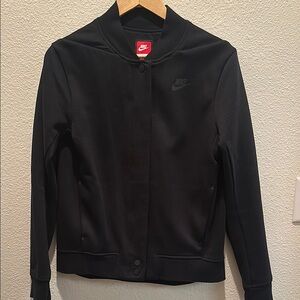 Nike Black Button-Up Jacket